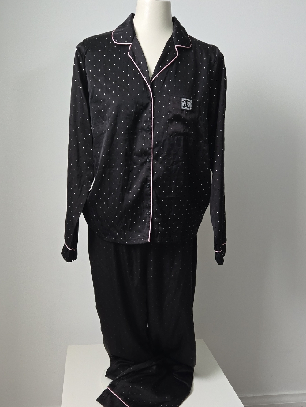 Juicy Couture Satin Pajama Set (M)
